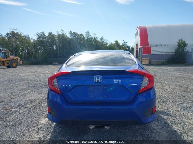 2019 Honda Civic Sport მანქანა იყიდება აუქციონზე, vin: 2HGFC2F86KH032784, აუქციონის ნომერი: 12705805