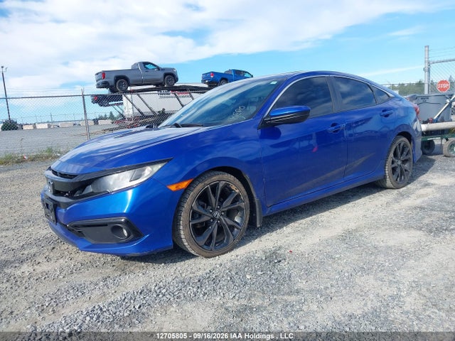 2019 Honda Civic Sport მანქანა იყიდება აუქციონზე, vin: 2HGFC2F86KH032784, აუქციონის ნომერი: 12705805