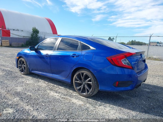 2019 Honda Civic Sport მანქანა იყიდება აუქციონზე, vin: 2HGFC2F86KH032784, აუქციონის ნომერი: 12705805