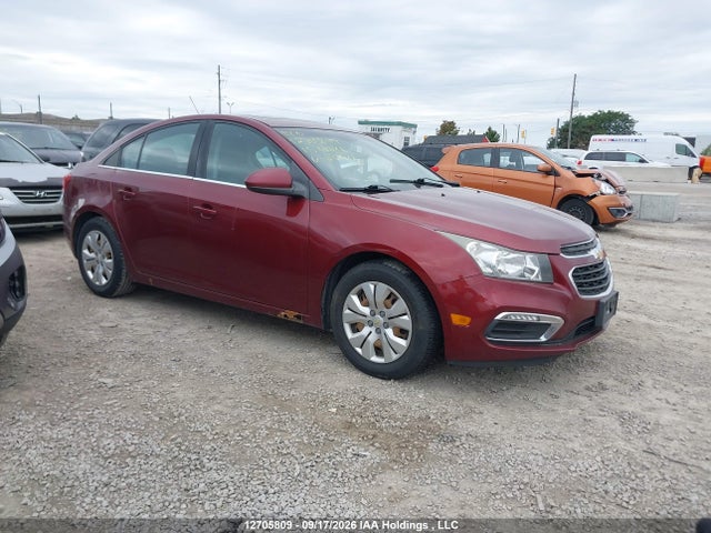 12705809 :رقم المزاد ، 1G1PC5SB5F7237917 vin ، 2015 Chevrolet Cruze 1lt مزاد بيع