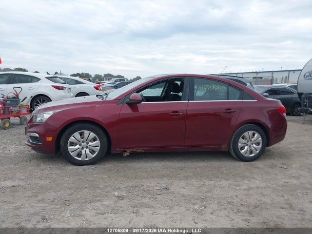 12705809 :رقم المزاد ، 1G1PC5SB5F7237917 vin ، 2015 Chevrolet Cruze 1lt مزاد بيع