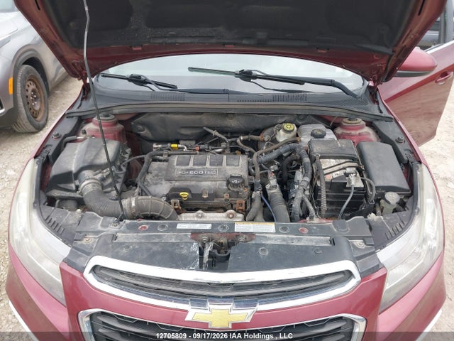 12705809 :رقم المزاد ، 1G1PC5SB5F7237917 vin ، 2015 Chevrolet Cruze 1lt مزاد بيع