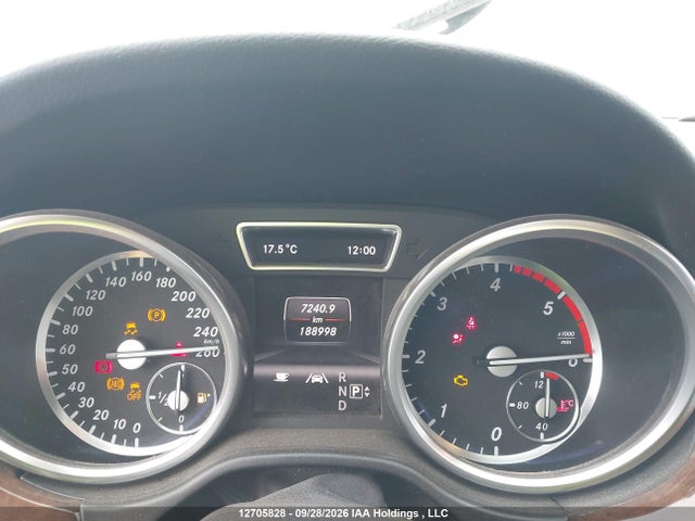 Aukcja sprzedaży 2013 Mercedes-benz Ml 350 Bluetec 4matic, vin: 4JGDA2EB5DA109988, numer aukcji: 12705828