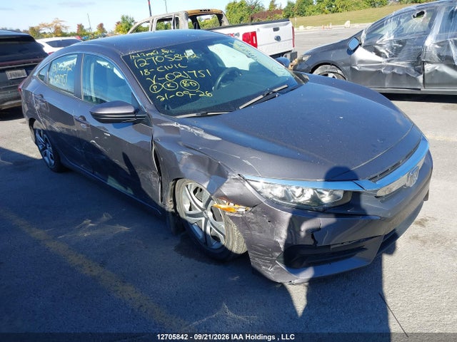 12705842 :رقم المزاد ، 2HGFC2F57JH021751 vin ، 2018 Honda Civic Lx مزاد بيع