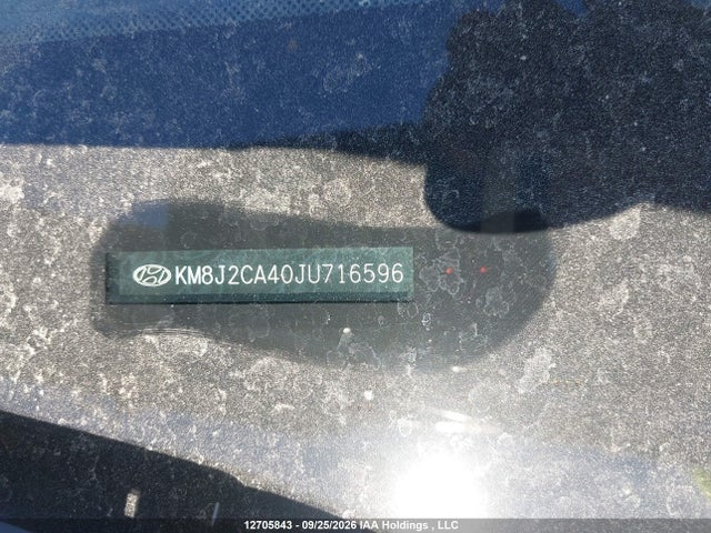Aukcja sprzedaży 2018 Hyundai Tucson Base 2.0l, vin: KM8J2CA40JU716596, numer aukcji: 12705843