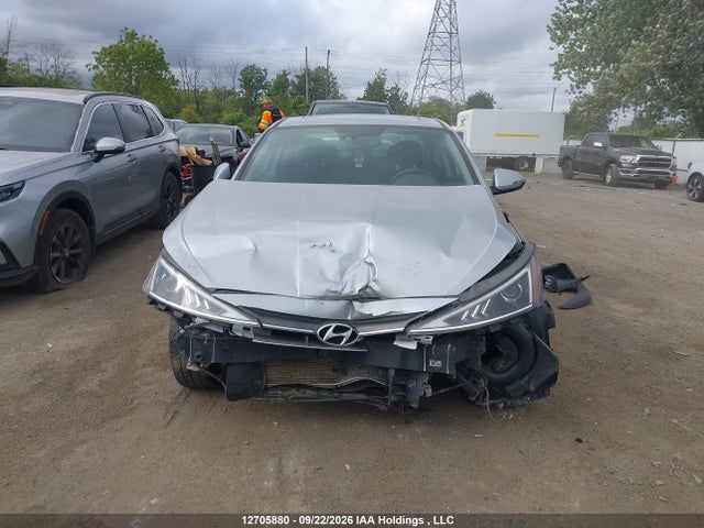 12705880 :رقم المزاد ، KMHD84LF1LU099972 vin ، 2020 Hyundai Elantra Preferred With Sun And Safety Package Auto Ivt مزاد بيع