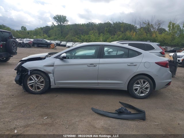 12705880 :رقم المزاد ، KMHD84LF1LU099972 vin ، 2020 Hyundai Elantra Preferred With Sun And Safety Package Auto Ivt مزاد بيع