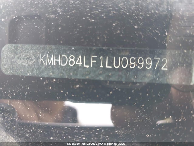 12705880 :رقم المزاد ، KMHD84LF1LU099972 vin ، 2020 Hyundai Elantra Preferred With Sun And Safety Package Auto Ivt مزاد بيع
