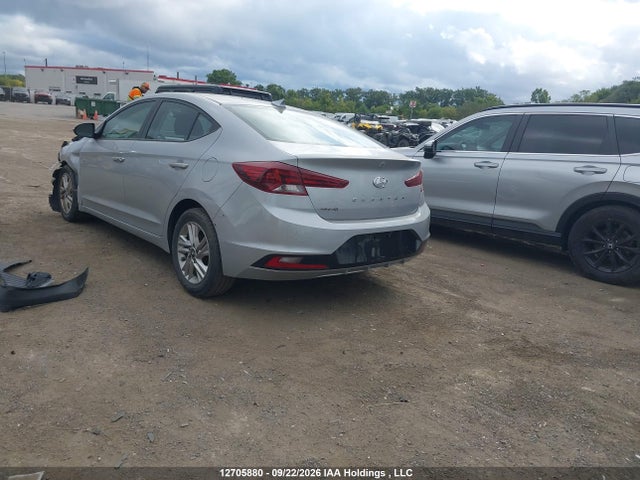 12705880 :رقم المزاد ، KMHD84LF1LU099972 vin ، 2020 Hyundai Elantra Preferred With Sun And Safety Package Auto Ivt مزاد بيع