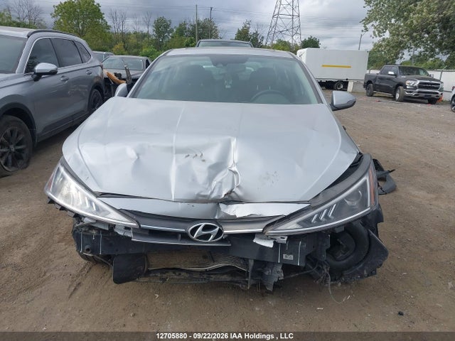 12705880 :رقم المزاد ، KMHD84LF1LU099972 vin ، 2020 Hyundai Elantra Preferred With Sun And Safety Package Auto Ivt مزاد بيع