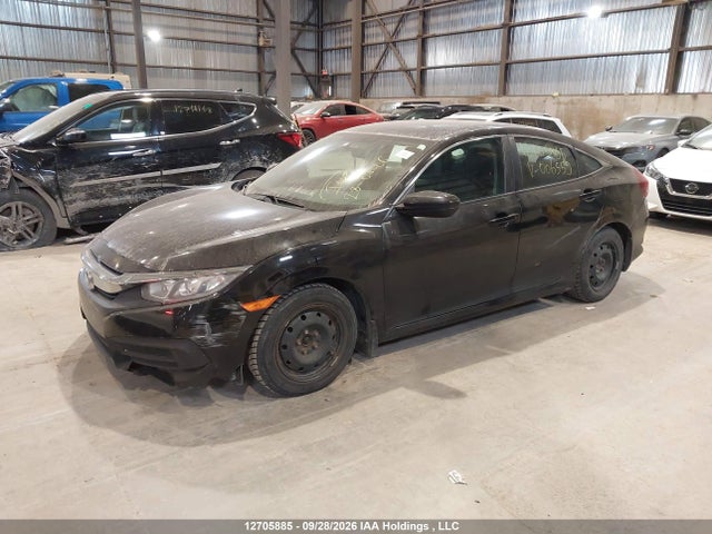 Honda Civic Lx 2018 2HGFC2F56JH006559 Image 2