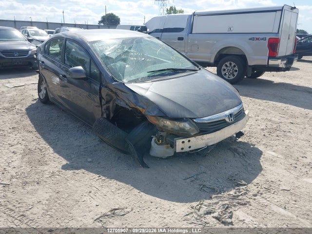 12705907 :رقم المزاد ، 2HGFB2F48CH119541 vin ، 2012 Honda Civic Lx مزاد بيع