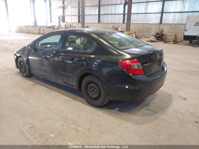 2012 Honda Civic Lx მანქანა იყიდება აუქციონზე, vin: 2HGFB2F46CH035198, აუქციონის ნომერი: 12705915