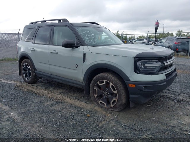 Aukcja sprzedaży 2022 Ford Bronco Sport Outer Banks, vin: 3FMCR9C67NRD30972, numer aukcji: 12705916