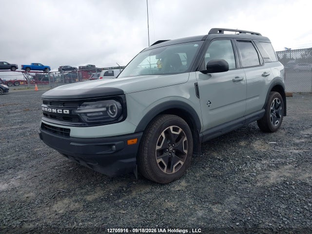 Aukcja sprzedaży 2022 Ford Bronco Sport Outer Banks, vin: 3FMCR9C67NRD30972, numer aukcji: 12705916