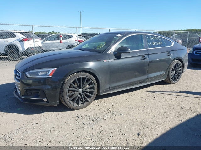 2018 Audi A5 2.0t Technik მანქანა იყიდება აუქციონზე, vin: WAUFNCF52JA003667, აუქციონის ნომერი: 12705933