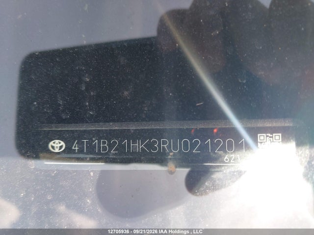 4T1B21HK3RU021201 Toyota Camry Hybrid Se