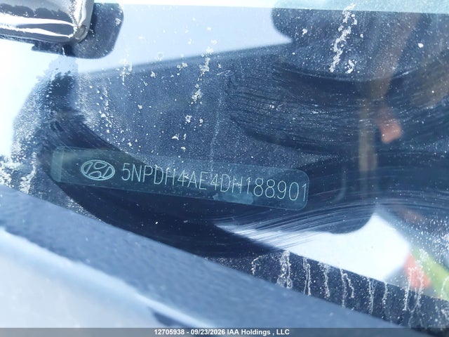12705938 :رقم المزاد ، 5NPDH4AE4DH188901 vin ، 2013 Hyundai Elantra Gls مزاد بيع