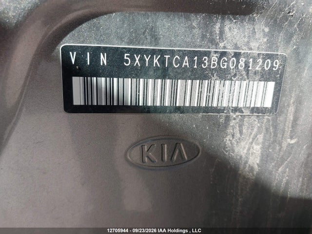 Aukcja sprzedaży 2011 Kia Sorento Lx, vin: 5XYKTCA13BG081209, numer aukcji: 12705944