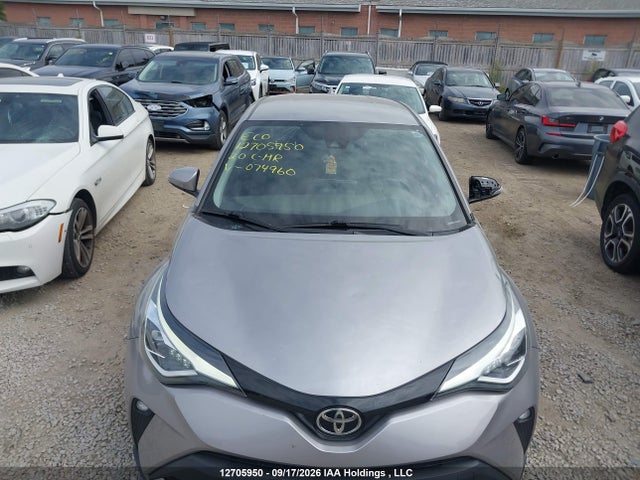 12705950 :رقم المزاد ، JTNKHMBX8L1074960 vin ، 2020 Toyota C-hr Limited مزاد بيع