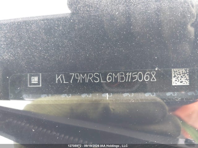 12705972 :رقم المزاد ، KL79MRSL6MB115068 vin ، 2021 Chevrolet Trailblazer Lt مزاد بيع