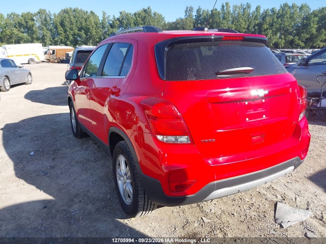 Aukcja sprzedaży 2017 Chevrolet Trax Lt, vin: 3GNCJLSB7HL230103, numer aukcji: 12705994