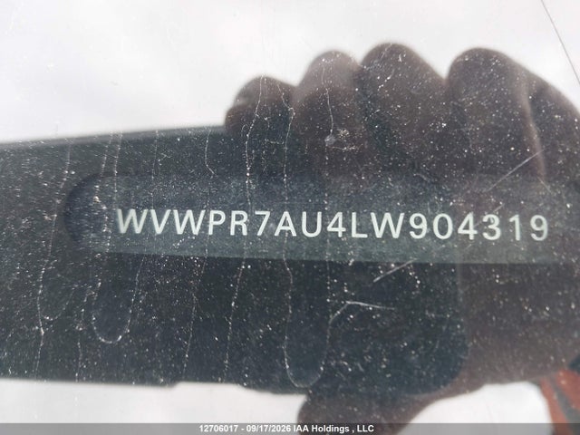 WVWPR7AU4LW904319 Volkswagen E-golf Comfortline