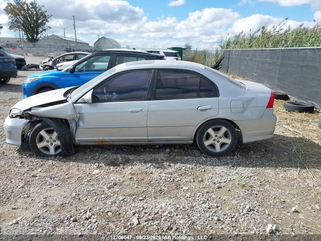 2005 Honda Civic Lx მანქანა იყიდება აუქციონზე, vin: 2HGES158X5H009958, აუქციონის ნომერი: 12706047