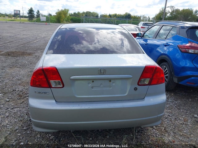2005 Honda Civic Lx მანქანა იყიდება აუქციონზე, vin: 2HGES158X5H009958, აუქციონის ნომერი: 12706047
