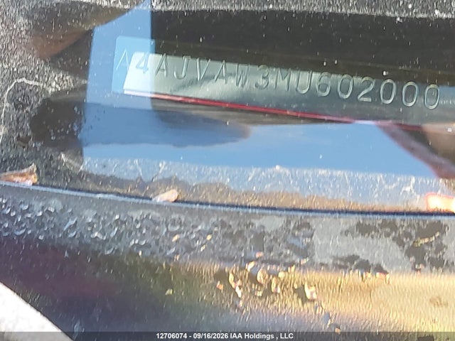 JA4AJVAW3MU602000 Mitsubishi Rvr Se/sel/le/gt