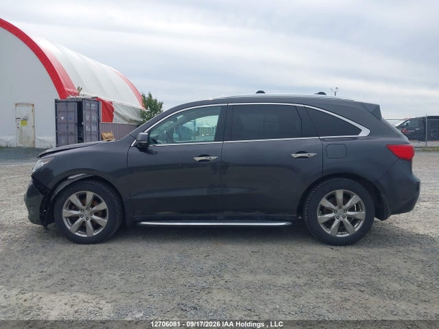 12706081 :رقم المزاد ، 5FRYD4H87GB501289 vin ، 2016 Acura Mdx Elite Package مزاد بيع