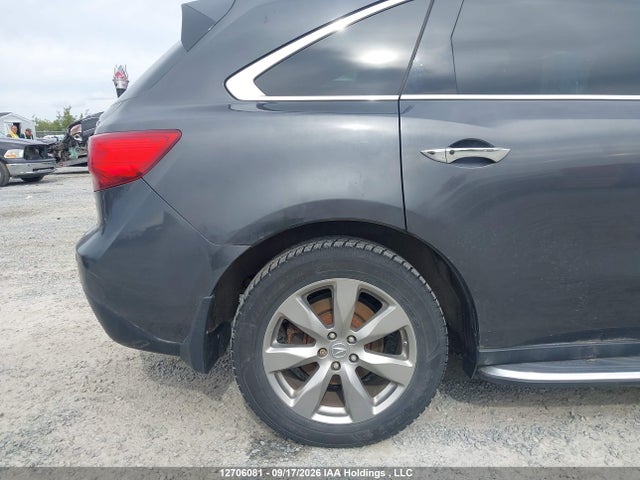12706081 :رقم المزاد ، 5FRYD4H87GB501289 vin ، 2016 Acura Mdx Elite Package مزاد بيع