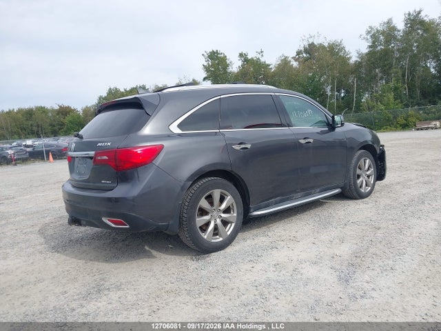 12706081 :رقم المزاد ، 5FRYD4H87GB501289 vin ، 2016 Acura Mdx Elite Package مزاد بيع