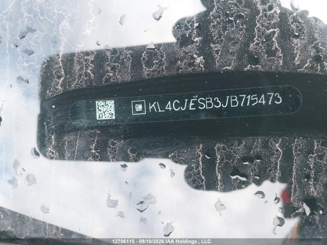 2018 Buick Encore Preferred მანქანა იყიდება აუქციონზე, vin: KL4CJESB3JB715473, აუქციონის ნომერი: 12706115
