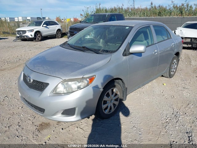 12706121 :رقم المزاد ، 2T1BU4EE5AC237924 vin ، 2010 Toyota Corolla Ce مزاد بيع