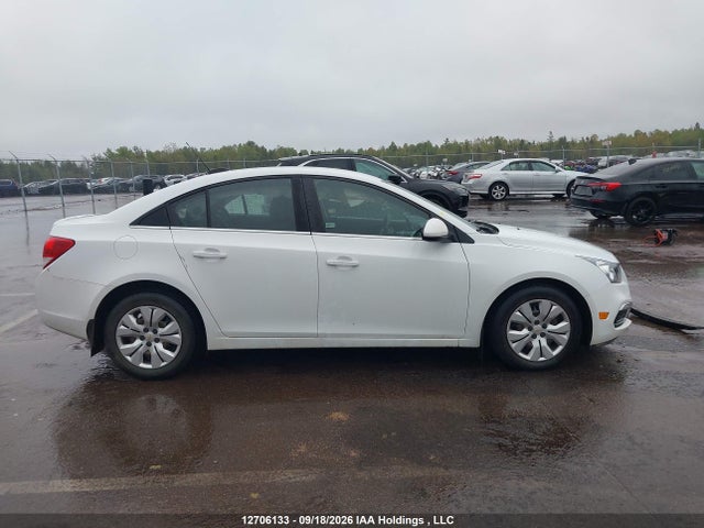 12706133 :رقم المزاد ، 1G1PE5SB4G7110068 vin ، 2016 Chevrolet Cruze Limited 1lt مزاد بيع