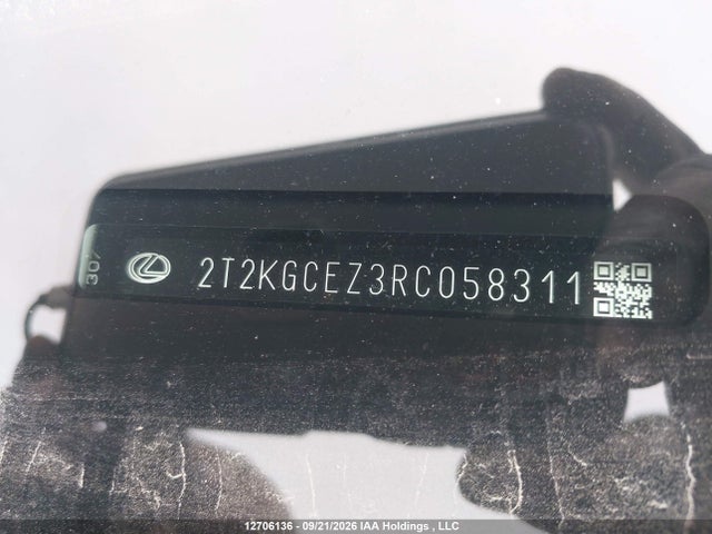Aukcja sprzedaży 2024 Lexus Nx 350, vin: 2T2KGCEZ3RC058311, numer aukcji: 12706136