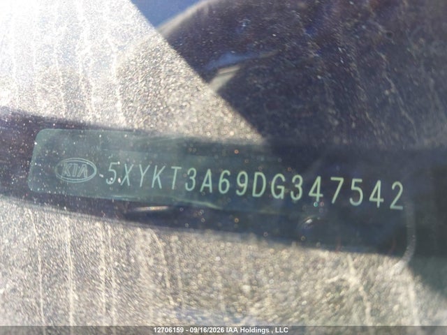 Продажа на аукционе авто 2013 Kia Sorento Lx, vin: 5XYKT3A69DG347542, номер лота: 12706159