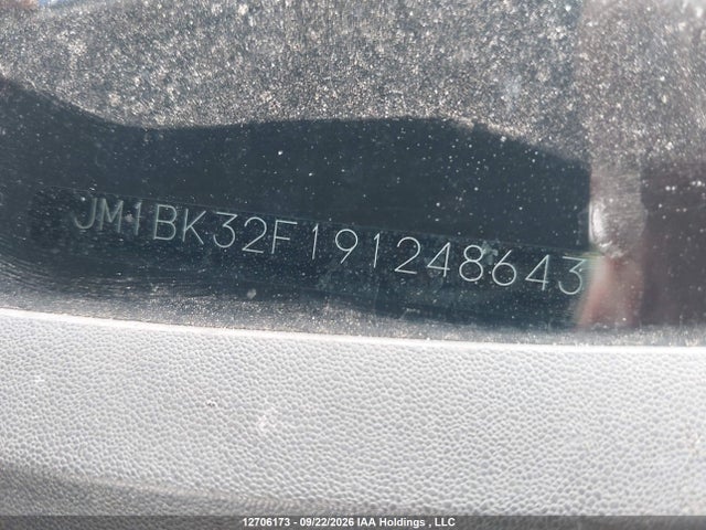 Продажа на аукционе авто 2009 Mazda Mazda3 Gs/gx, vin: JM1BK32F191248643, номер лота: 12706173