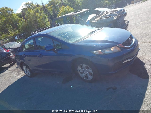 Продажа на аукционе авто 2013 Honda Civic Lx, vin: 2HGFB2F47DH035597, номер лота: 12706178