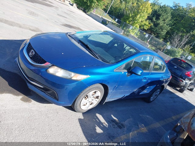 Продажа на аукционе авто 2013 Honda Civic Lx, vin: 2HGFB2F47DH035597, номер лота: 12706178