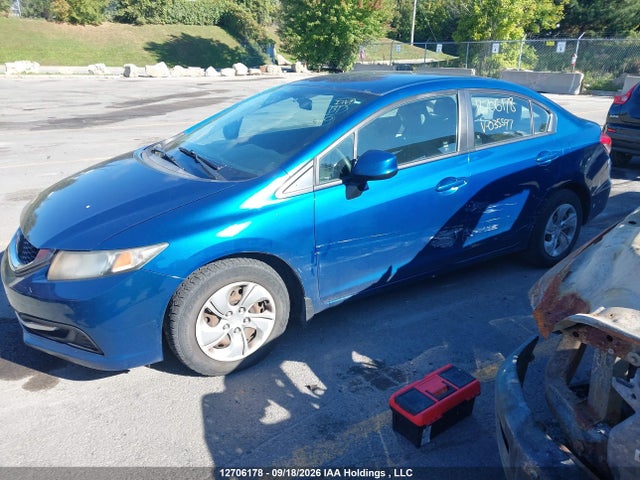 Продажа на аукционе авто 2013 Honda Civic Lx, vin: 2HGFB2F47DH035597, номер лота: 12706178