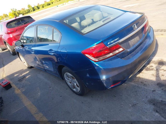 Продажа на аукционе авто 2013 Honda Civic Lx, vin: 2HGFB2F47DH035597, номер лота: 12706178
