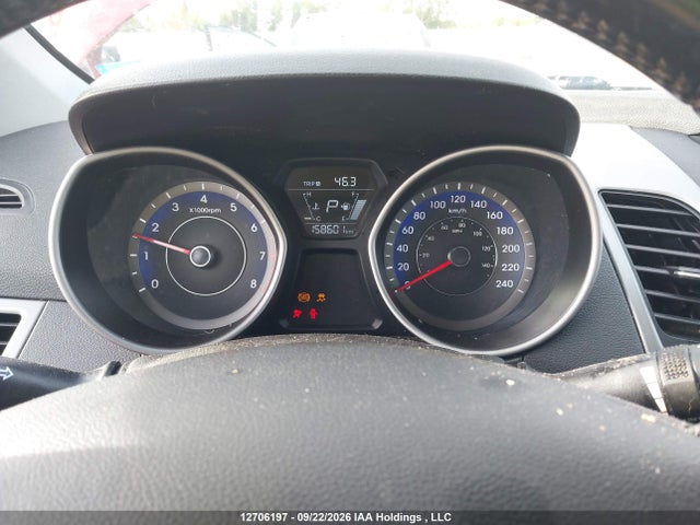 12706197 :رقم المزاد ، KMHDH4AH0FU264418 vin ، 2015 Hyundai Elantra Gls مزاد بيع