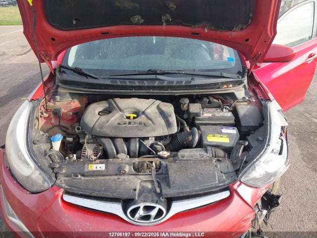 12706197 :رقم المزاد ، KMHDH4AH0FU264418 vin ، 2015 Hyundai Elantra Gls مزاد بيع
