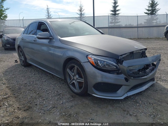 Продаж на аукціоні авто 2015 Mercedes-benz C 300 4matic, vin: 55SWF4KB3FU030083, номер лоту: 12706202