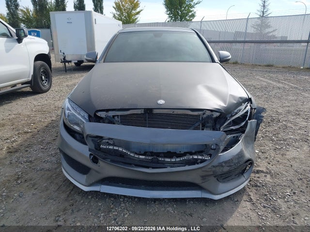 12706202 :رقم المزاد ، 55SWF4KB3FU030083 vin ، 2015 Mercedes-benz C 300 4matic مزاد بيع