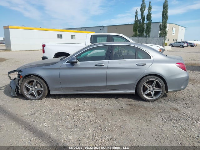 12706202 :رقم المزاد ، 55SWF4KB3FU030083 vin ، 2015 Mercedes-benz C 300 4matic مزاد بيع