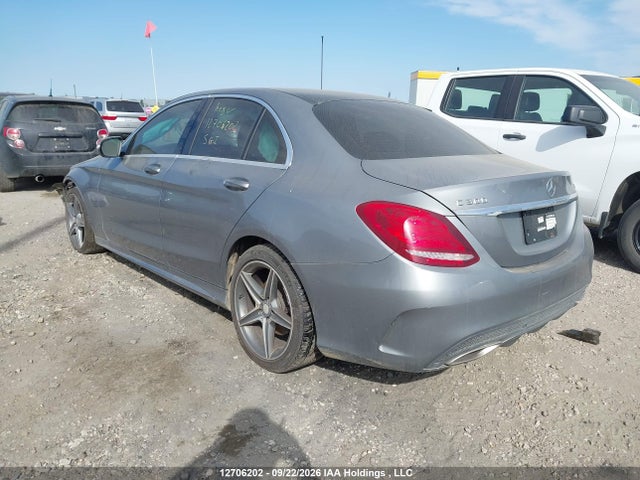 12706202 :رقم المزاد ، 55SWF4KB3FU030083 vin ، 2015 Mercedes-benz C 300 4matic مزاد بيع