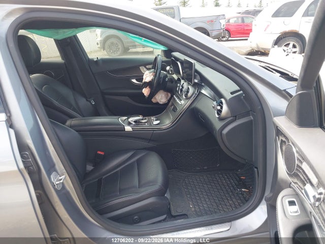 12706202 :رقم المزاد ، 55SWF4KB3FU030083 vin ، 2015 Mercedes-benz C 300 4matic مزاد بيع